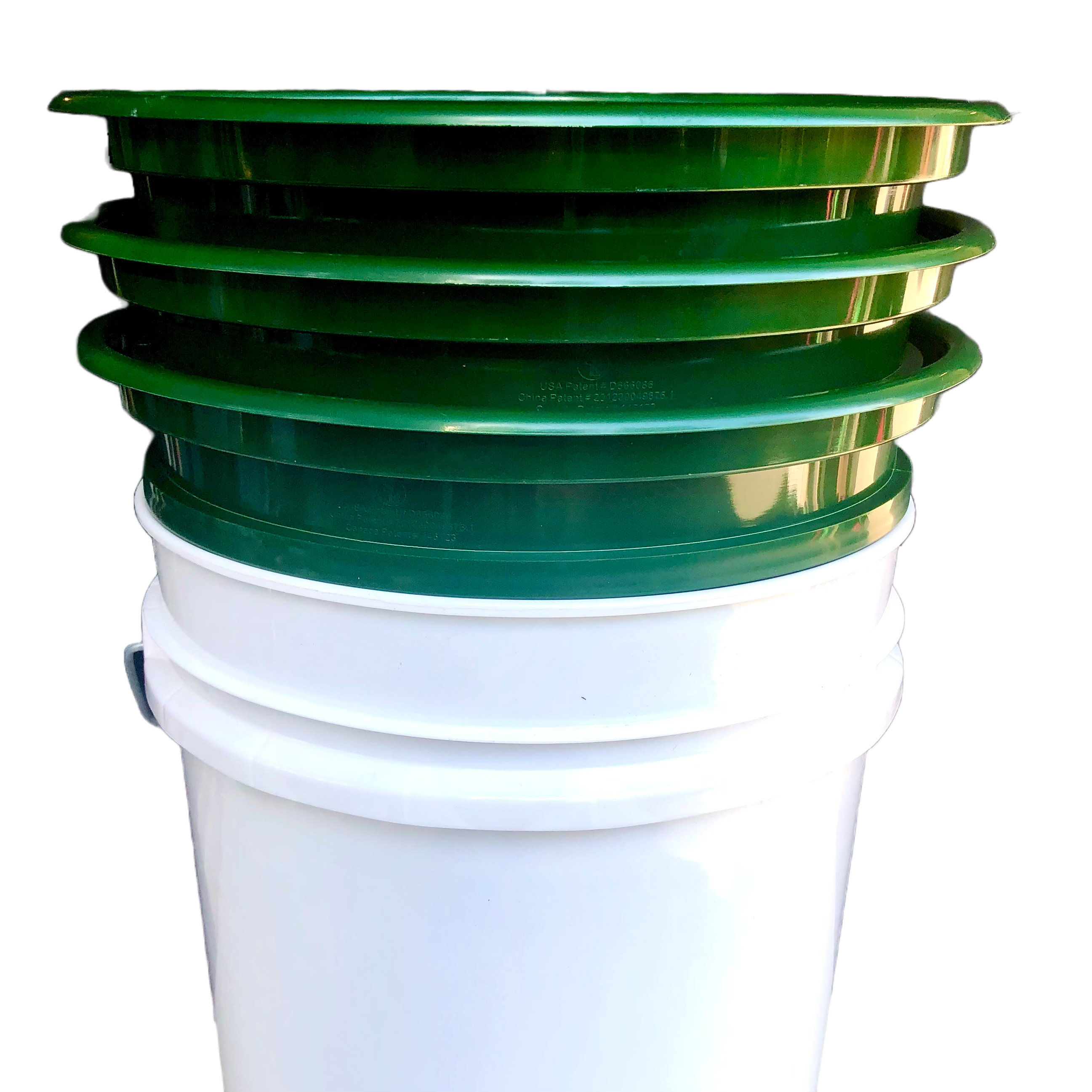 SOIL SIEVE - 5 Gallon Bucket Sift Set of 3 - 1/4